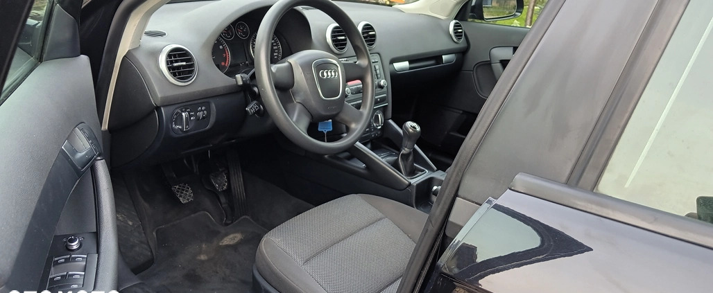 Audi A3 cena 25900 przebieg: 197258, rok produkcji 2009 z Kętrzyn małe 301